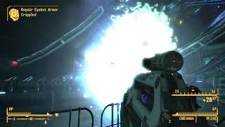 I Lag My Way Through the Enclave Starbase and get hit in the head by a falling space brick