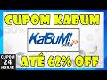 Cupom KaBuM Maio 2026 até 62% OFF Cupom de Desconto KaBuM