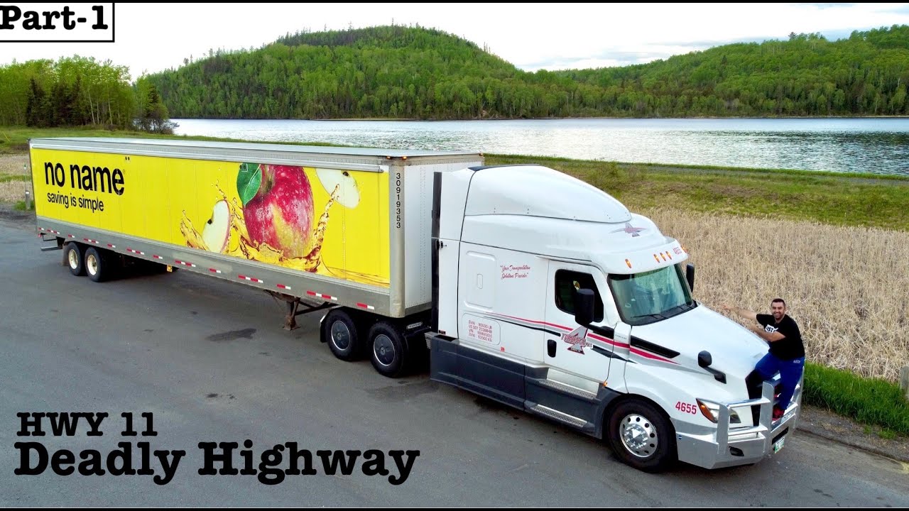 FIRST LONG TRIP Our New Truck Canada Ke Sabse KHATRNAAK ROAD Pe