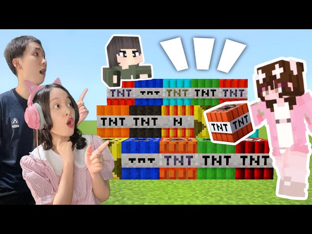 Minecraft Tapi Kita Eksperimen TNT! [Minecraft Indonesia] class=