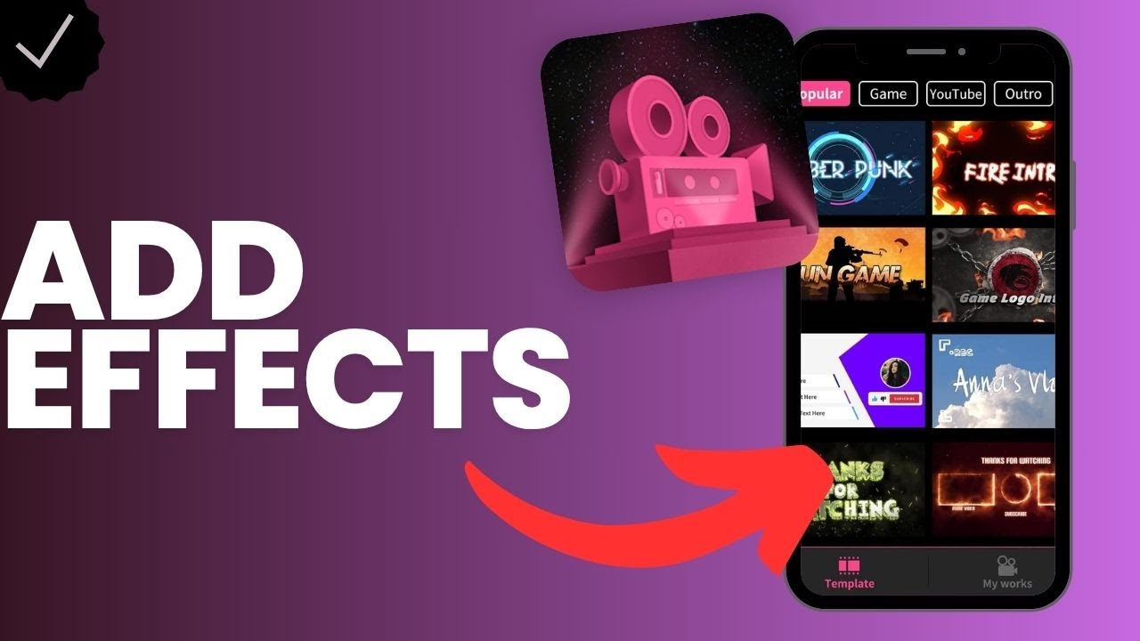 Adding Intro How to add effects to an intro in Intro Maker? - YouTube
