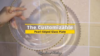 Discover the Elegance of ZGS Glass Plate Series  #glassplates #glassware #kitchenware #homedecor