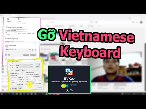 Video Cách xóa, bật lại Vietnamese Keyboard và Cài Bộ Gõ... - youtube