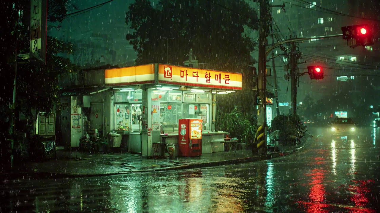 Nostalgic Kyoto After Rain 🏮 90’s Lofi Beats for Deep Focus