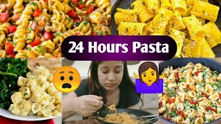 ?I Ate Only Pasta For 24 Hours  Challenge | My God  MakeupLoverSejal ️