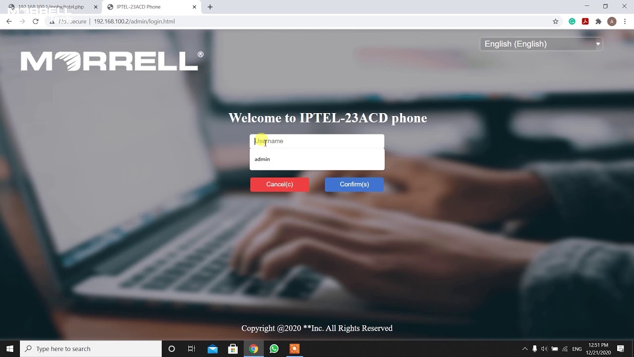 IP Phone Setting-MORRELL TECH - YouTube