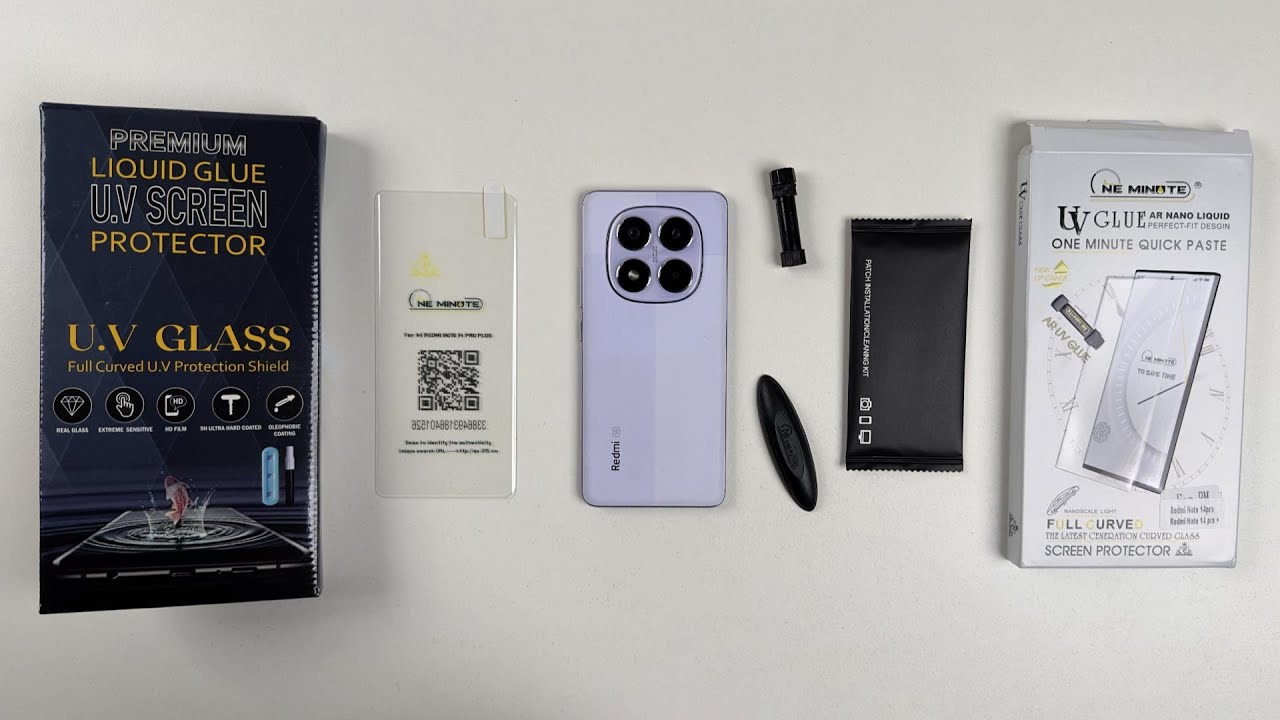 Redmi Note 14 Pro 5G UV Tempered Glass