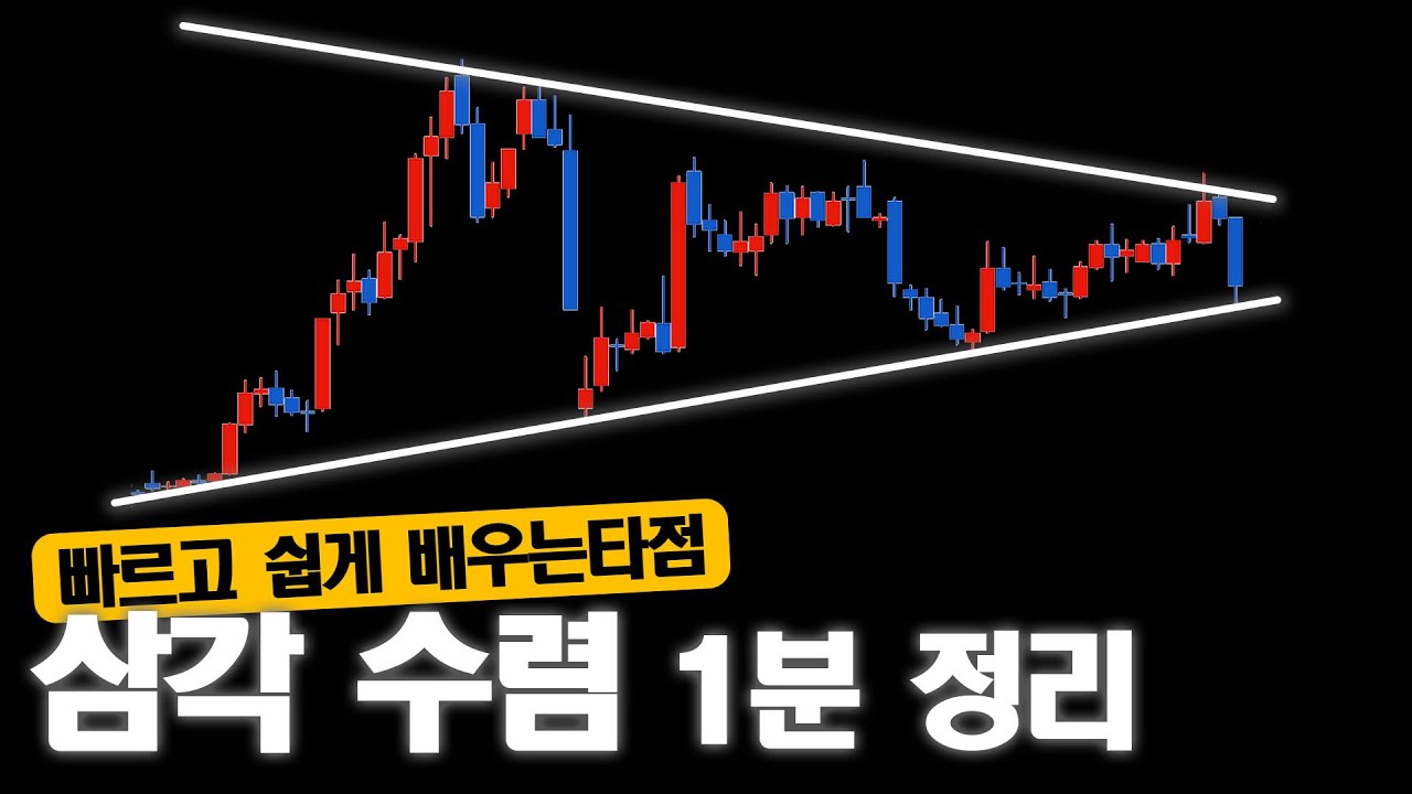 삼각수렴 복잡할거 하나 없습니다 용사부 무료 기법강의 - 주식달인연합