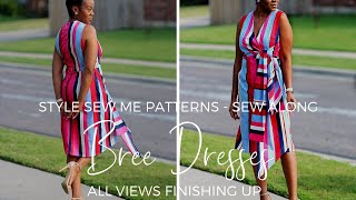 Bree ABC Joining Bodice to Skirt and Zipper Finishing Sew Along