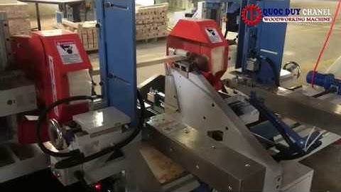 MÁY LÀM MỘNG DƯƠNG 2 ĐẦU CNC - Máy chế biến gỗ Quốc Duy
