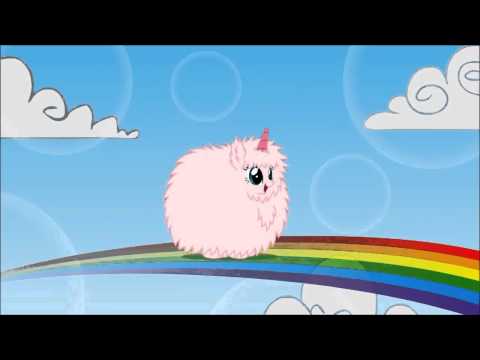 Pink Fluffy Unicorns Dancing on Rainbows - Fluffle Puff [1 HOUR