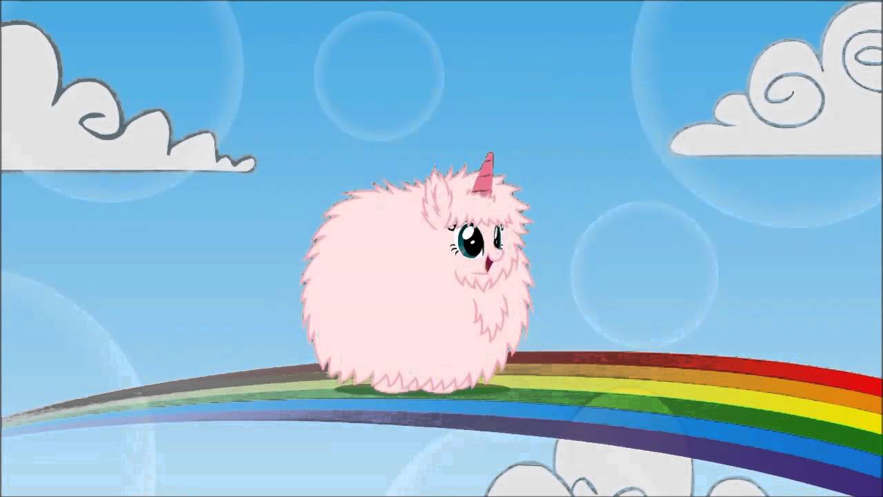 Pink fluffy unicorn