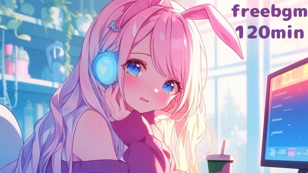 Cozy Chill BGM 🌙 眠れない夜🐰Soft Relaxing Music for Study / Sleep