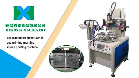 High Speed Rotary Screen Printing Machine for Portable Power