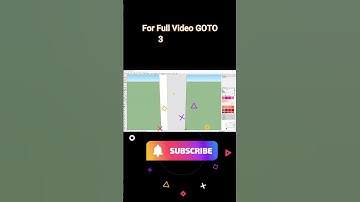 How to make Dressing table in Sketchup