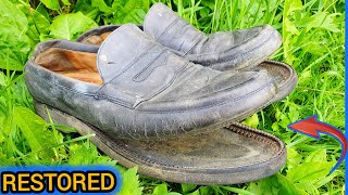 🥰ASMR Restoration of Expensive Swiss🇨🇭 Luxury BALLY Shoes🔥
