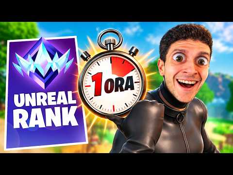 I ONLY HAVE 1 HOUR TO REACH UNREAL !!