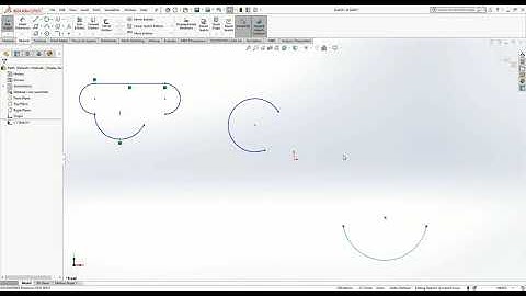 SOLIDWORKS 2020 SKETCH TUTORIAL 5: HOW TO DRAW ARC