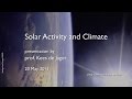 Solar Activity and Climate