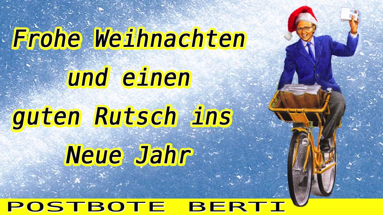 Hier Kommt Der Weihnachtsmann Postbote Berti Official Video