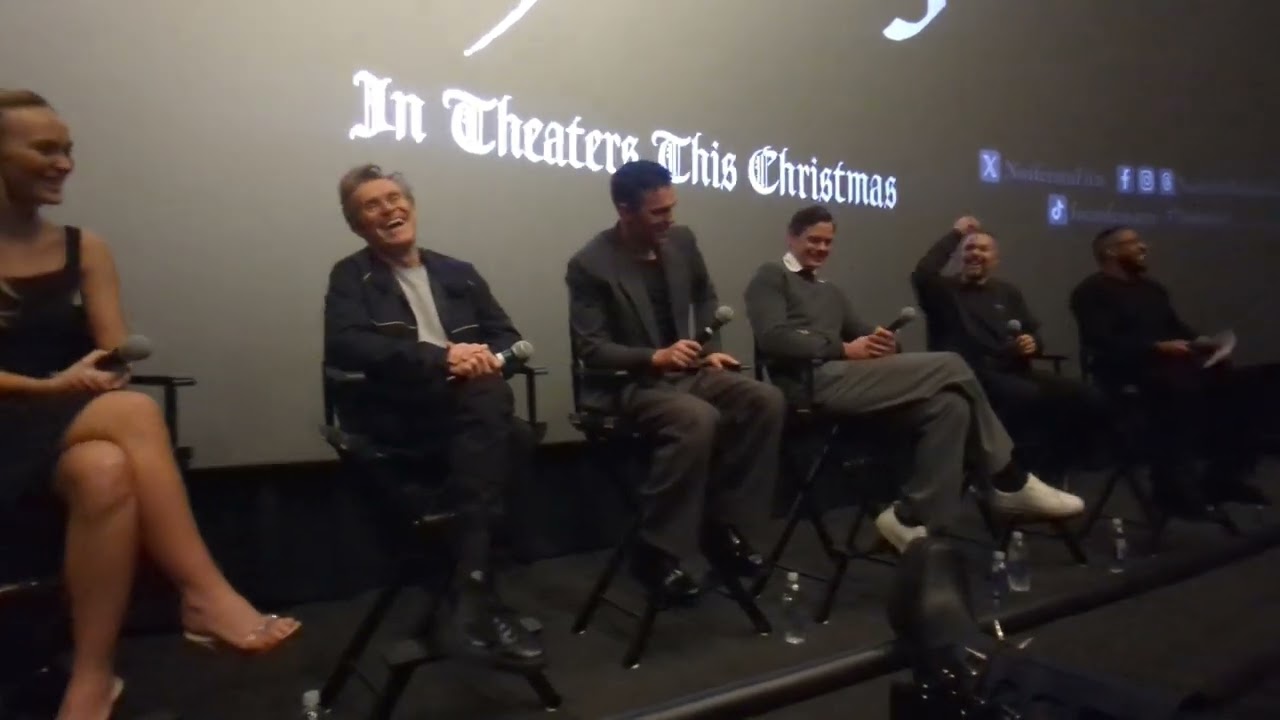 NOSFERATU Q&A with Robert Eggers, Bill Skarsgård, Lily Rose Depp, Nicholas Hoult, and Willem DaFoe