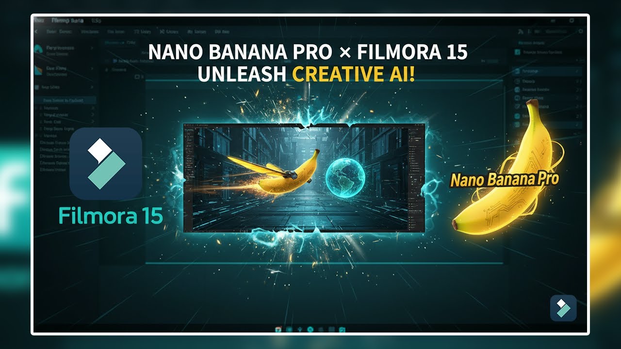 Nano Banana Pro x Filmora 15 | Ubah 1 Gambar Jadi Opening & Ending Video Sinematik