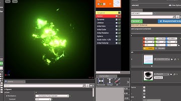 UE4 particle material wip