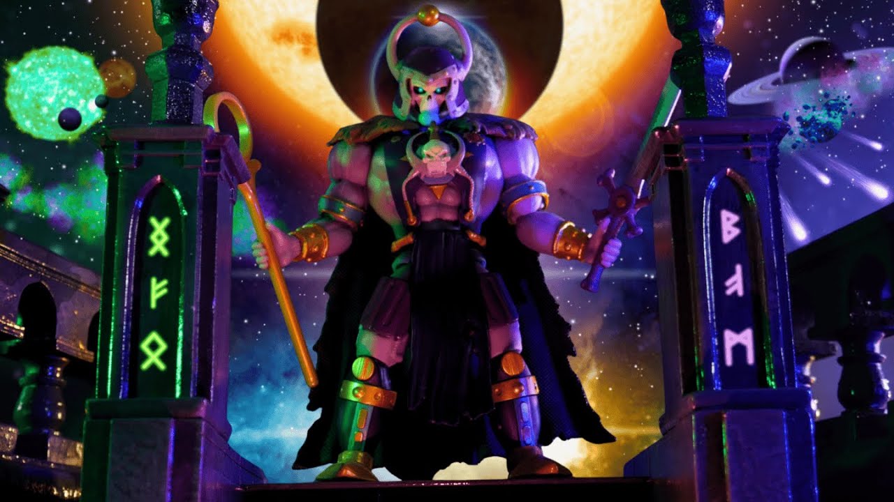 Masters of the Universe Origins Great Black Wizard Unboxing!