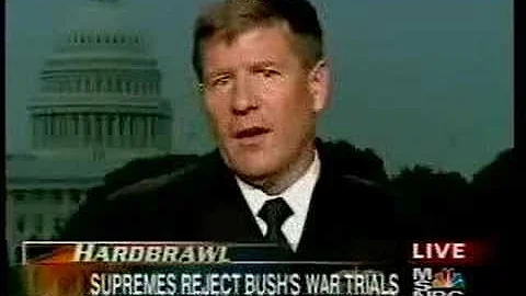 Charles Swift, lawyer for Hamdan at Guantanamo, on...