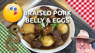 How to Cook Chinese Braised Pork Belly and Eggs