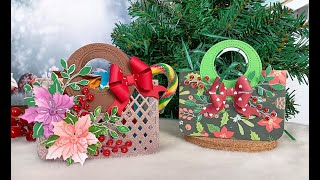 Tote Bag Gift Bag Tutorial | Christmas Present Packaging Idea -  #AlinaCraft #christmasgifts