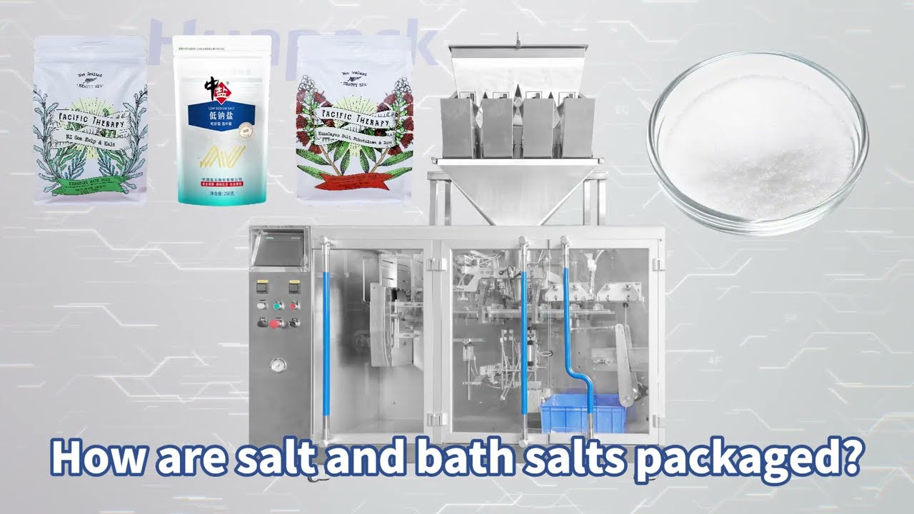 Eliminate Product Loss! The Salt Packing Solution: Unbeatable Accuracy, Top Speed, No Waste.