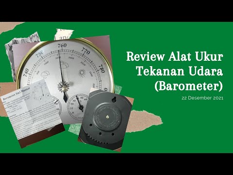 Video: Apakah hidrometer digunakan untuk mengukur tekanan atmosfer?