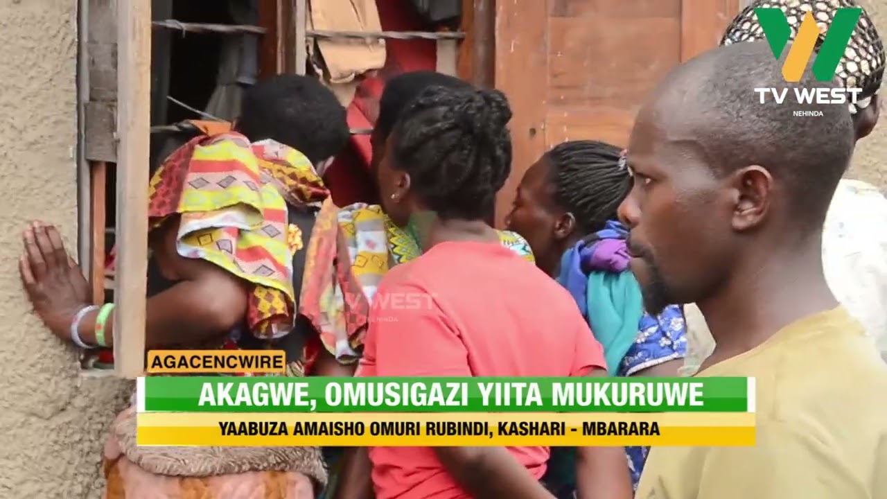 AGACENCWIRE: Akagwe omuri Rubindi, Kashari, omusigazi yiita mukuruwe yaabuza amaisho.