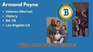Finding Your Place: A Veteran's Guide to Thriving at UCLA | Feat. Armand Payne
