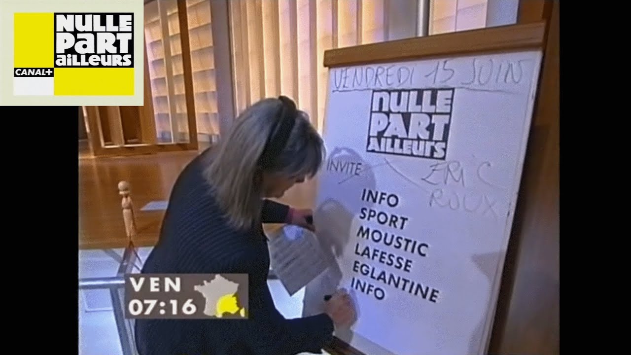 CANAL+ NULLE PART AILLEURS MATIN Extraits de la dernière émission (15 juin 2001)