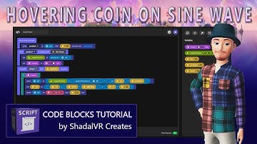 Create a Hovering Coin in Meta Horizon Worlds | Sine Wave for Realistic Motion with Code Blocks!