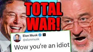 Elon Musk Destroys Robert De Niro After This Hilarious Meltdown