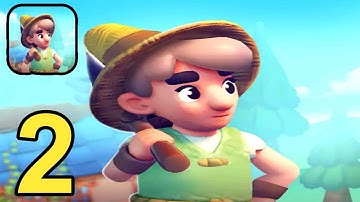 Garden Land 3D: Craft & Lumber - Gameplay Walkthrough Part 2 ( Android,iOS )