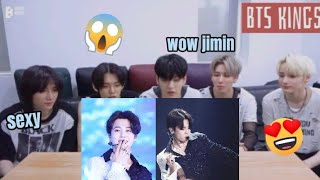 txt reaction to bts jimin serendipity live performance(Fanmade)
