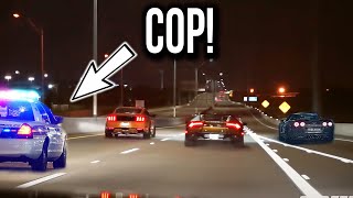 STREET RACERS TAKING OVER THE HIGHWAY…UNTIL THE COPS BUST THEM!