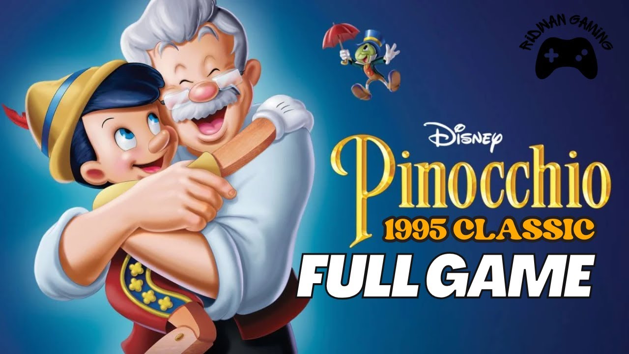 Pinocchio (1995) PC - Full Game | Classic Disney Adventure