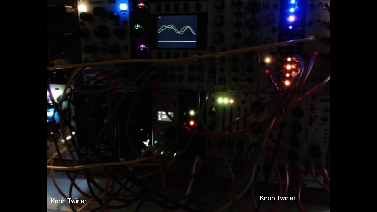 Relaxing Meditiation Healing Frequency Vibes Generative Music from my Modular Synth