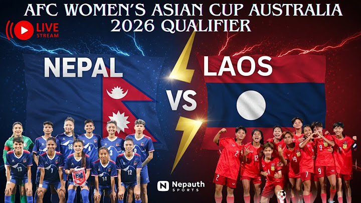 Nepal vs Laos | AFC Women's Asian Cup Qualifier 2026 Highlights | Kickoff Time & Match Preview