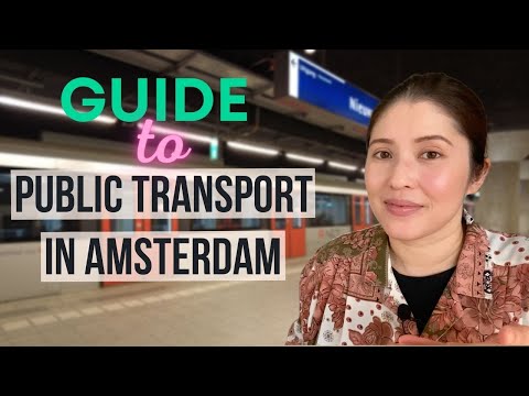 Video: Verplaatsingen in Amsterdam: gids voor openbaar vervoer