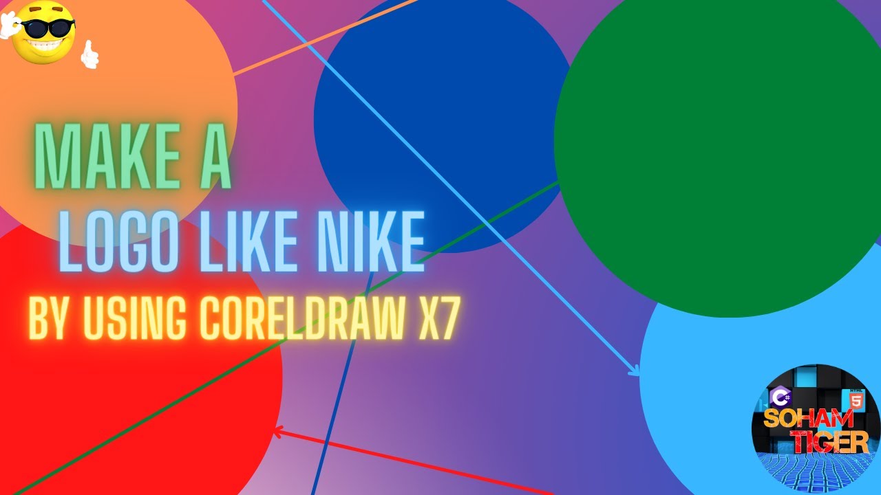 Make a Logo like Nike |By Using CorelDraw x7 |⚡SohamTiger⚡