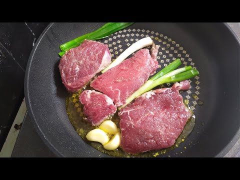 Makanan Sehat Cara Membuat Steak Daging Sapi Rumahan Kwalitas Restoran - Beef Steak Yang Sangat Enak