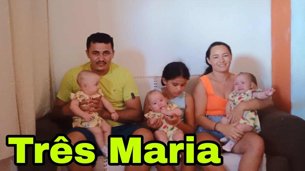 Fui Conhecer As 3 Maria, Tri- Gêmeos no Braga de Cima em Tacima PB 