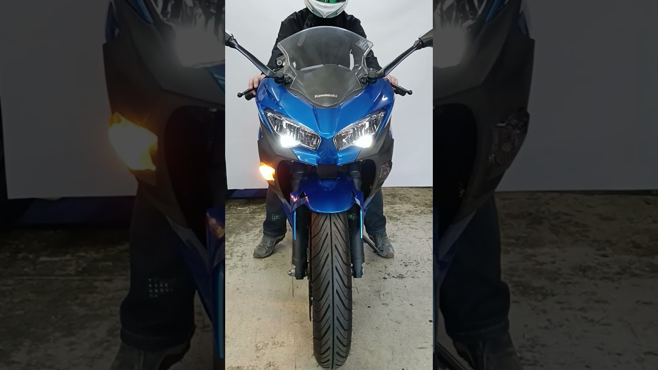 KAWASAKI NINJA用スモークレンズ・ウインカーポジション・デイライト