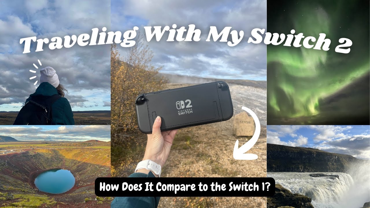 Путешествую с Nintendo Switch 2! | чем она отличается от Switch 1?